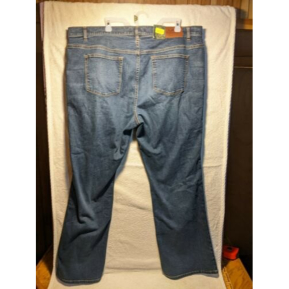 LRL Lauren Jeans Co Women's Size 22wx32 Classic Bootcut Jeans Dark Wash Denim - Picture 8 of 9